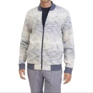 Civil Society men’s medium jacket, blue and white
